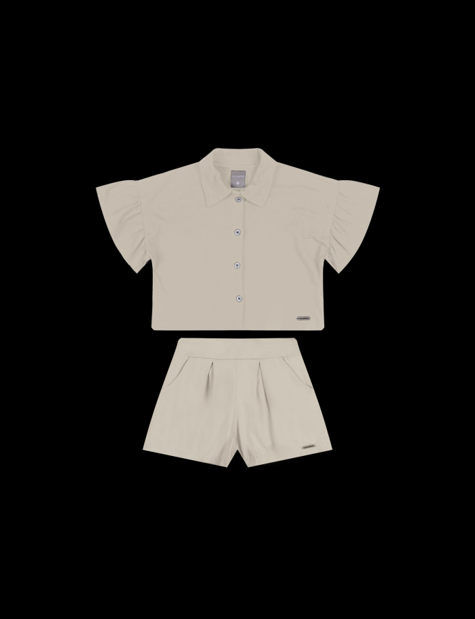 Conjunto Camisa y Short para Niña