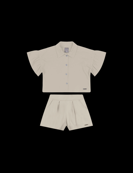 Conjunto Camisa y Short para Niña